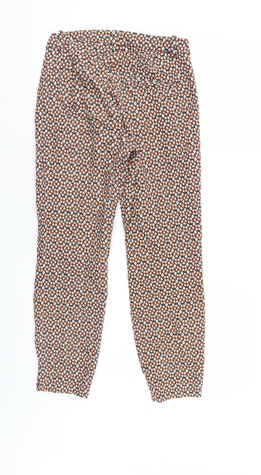 Womens UK Size 8 H&M Regular Fit  Multicoloured Trousers
