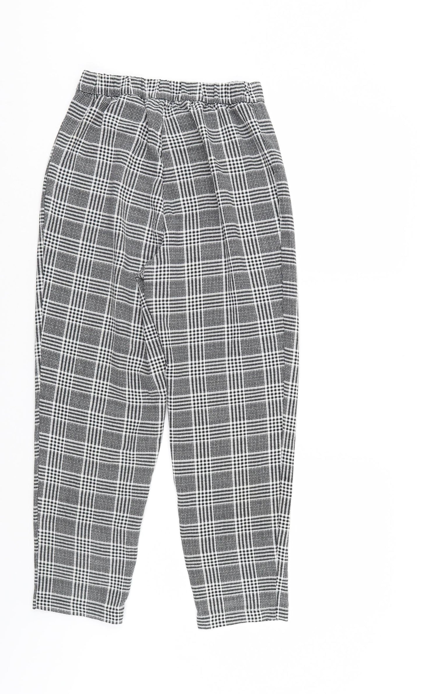 Womens UK Size 6 Divided Regular Fit  Black Trousers