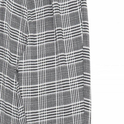 Womens UK Size 6 Divided Regular Fit  Black Trousers