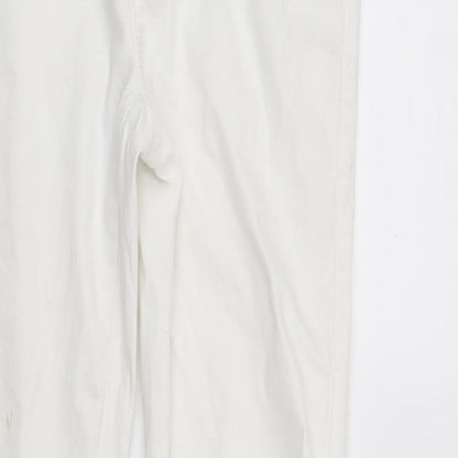 Brave Soul Womens White  Denim Jegging Jeans Size 10 L28 in