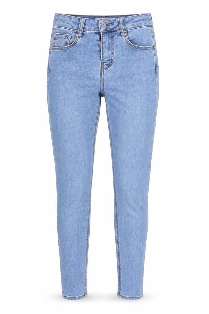 Womens UK Size 6 Pull & Bear Regular Fit Tapered Blue Jeans