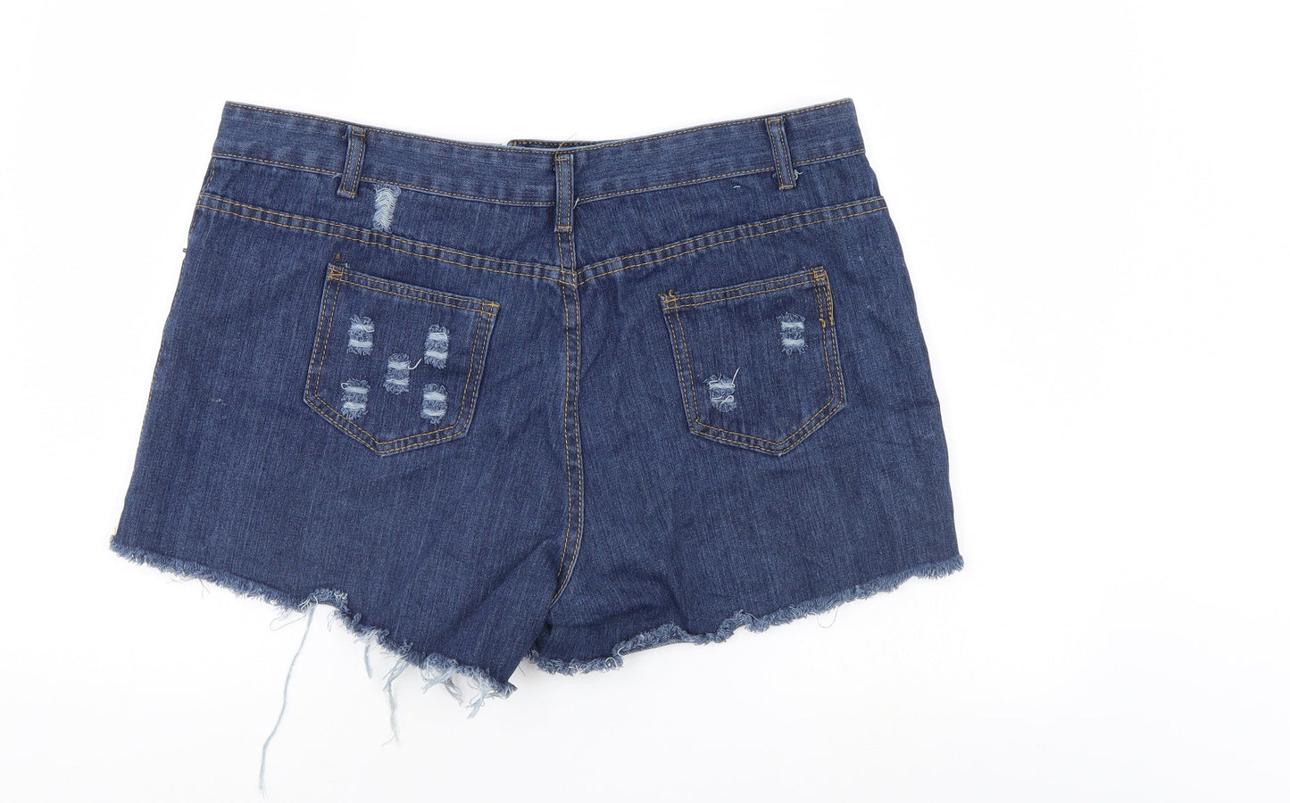 Womens UK Size  Preworn Regular Fit Mom Blue Jeans