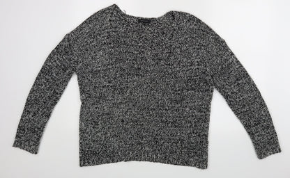 Womens UK Size 18 New Look Grey Pullover Jumper