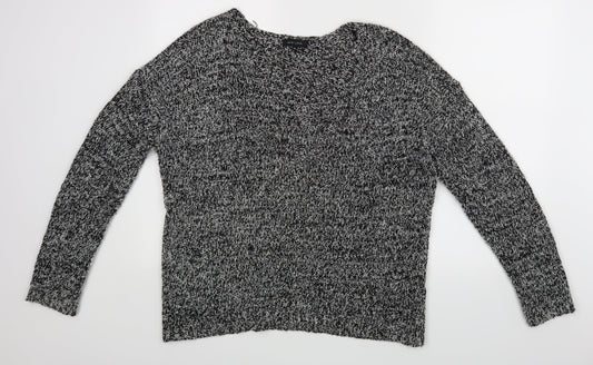 Womens UK Size 18 New Look Grey Pullover Jumper