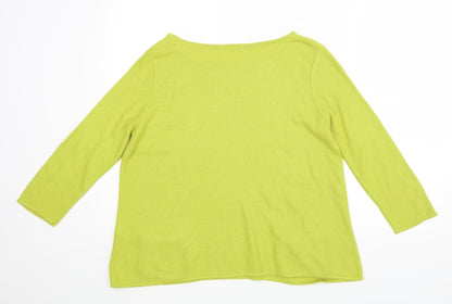 TU Womens Yellow   Basic Blouse Size 10