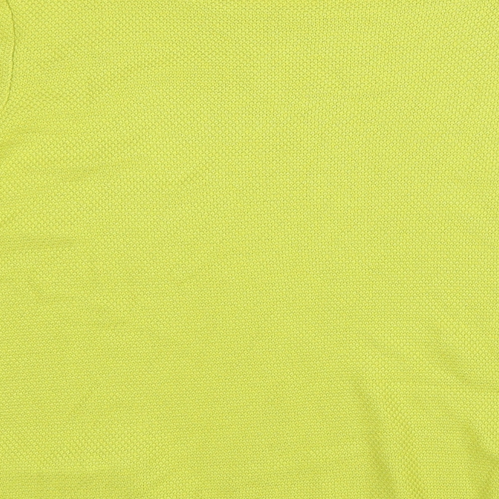 TU Womens Yellow   Basic Blouse Size 10