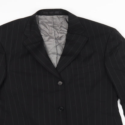 Mens UK Size 40 M&S Regular Black Suit Jacket
