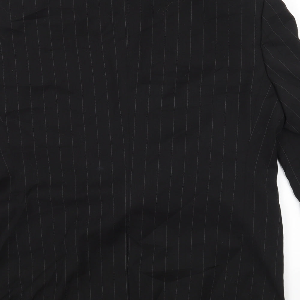 Mens UK Size 40 M&S Regular Black Suit Jacket