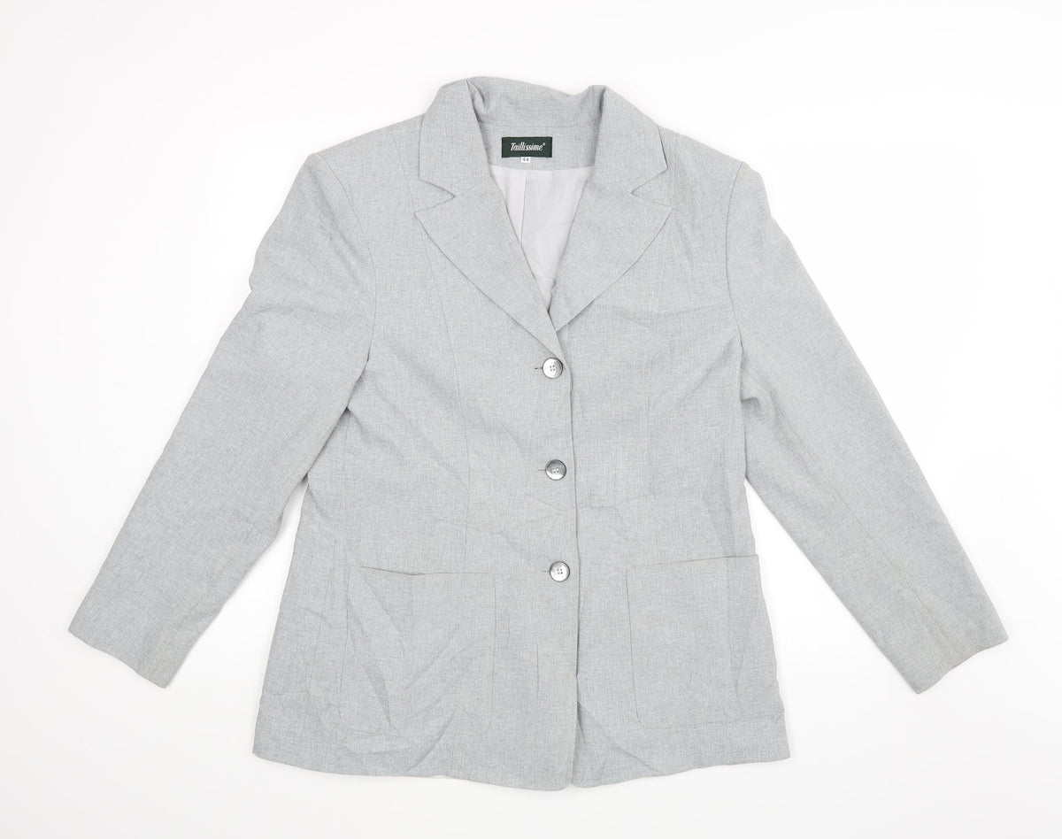 Tailissimi Womens Grey   Jacket Blazer Size 42