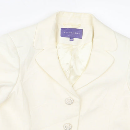 Autonomy Womens Beige   Jacket  Size 10