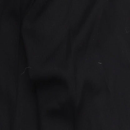 Womens UK Size 32 Preworn Regular Fit  Black Trousers