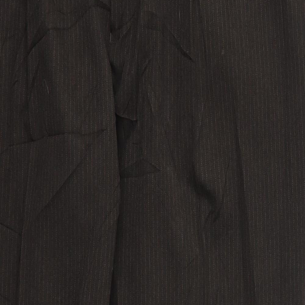 taylor and wright Mens Brown Striped  Trousers  Size 40 L28 in