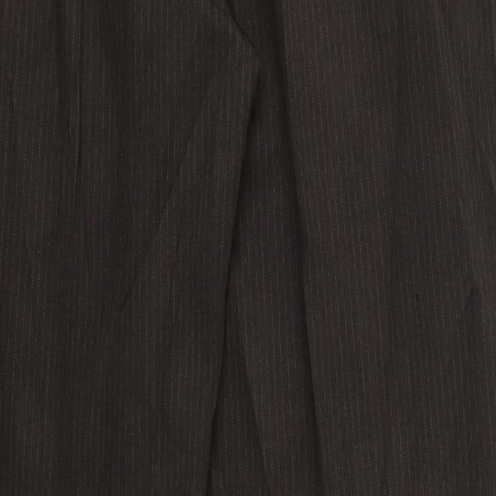 taylor and wright Mens Brown Striped  Trousers  Size 40 L28 in