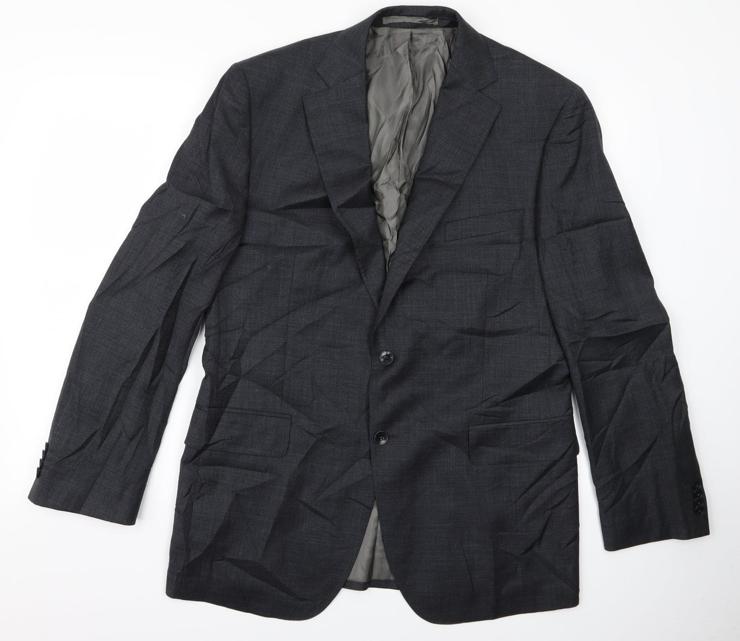 Mens UK Size M Preworn Grey Jacket