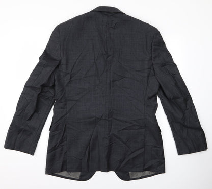 Mens UK Size M Preworn Grey Jacket