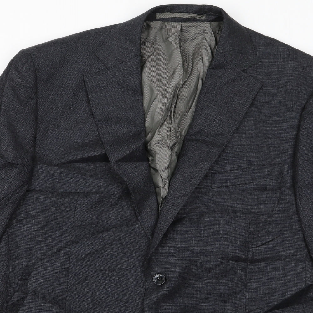 Mens UK Size M Preworn Grey Jacket