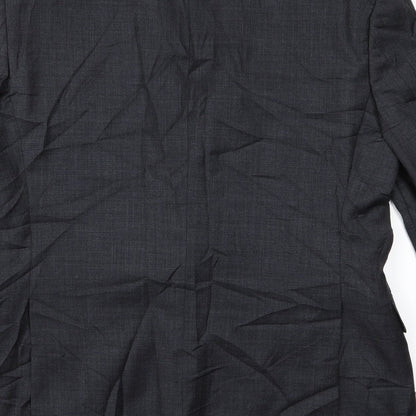 Mens UK Size M Preworn Grey Jacket