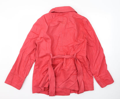 Womens UK Size XL Gap Pink Overcoat