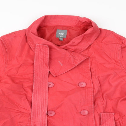 Womens UK Size XL Gap Pink Overcoat