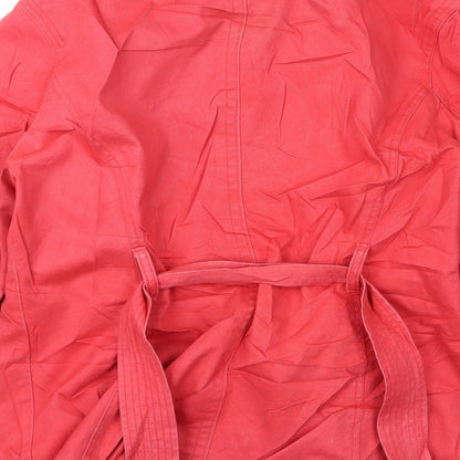 Womens UK Size XL Gap Pink Overcoat