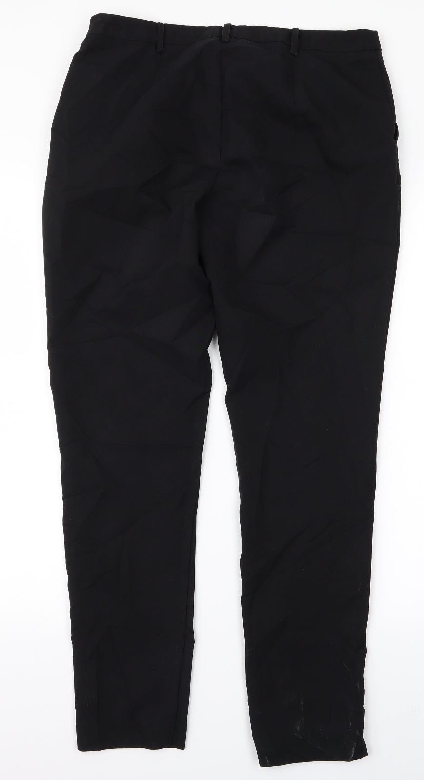 New Look Womens Black   Trousers  Size 12 L24 in