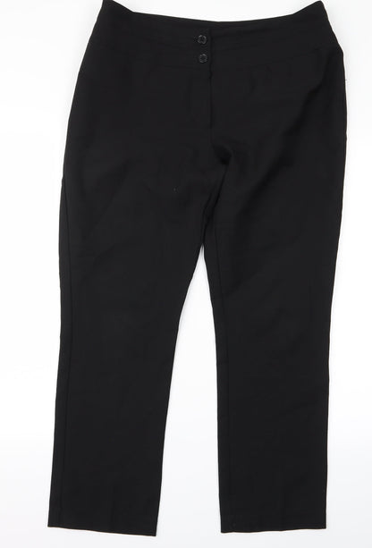 florence robi Womens Black   Trousers  Size 14 L26 in