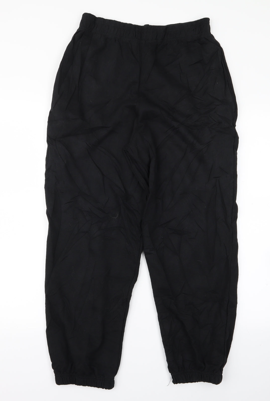 Womens UK Size S I SAW IT FIRST Regular Fit Jogger Black Trousers