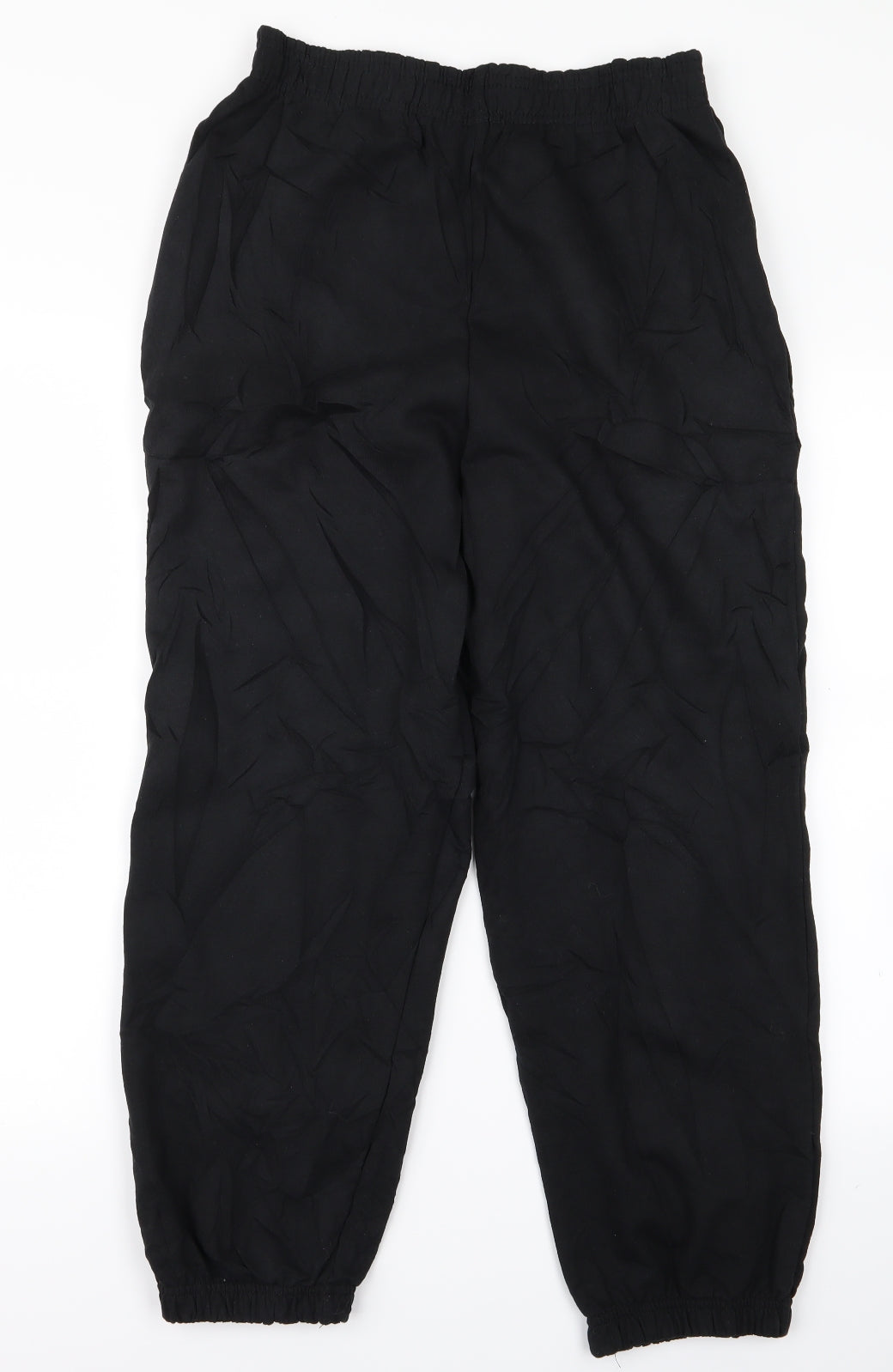 Womens UK Size S I SAW IT FIRST Regular Fit Jogger Black Trousers