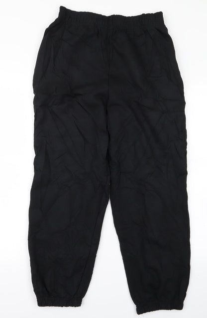 Womens UK Size S I SAW IT FIRST Regular Fit Jogger Black Trousers