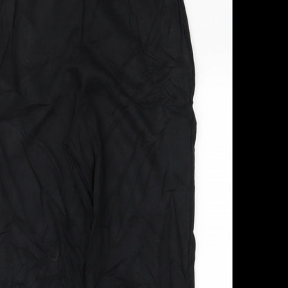 Womens UK Size S I SAW IT FIRST Regular Fit Jogger Black Trousers