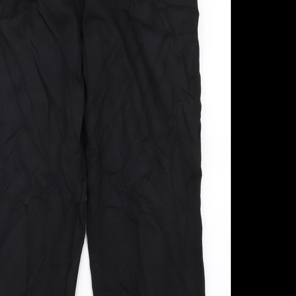 Womens UK Size S I SAW IT FIRST Regular Fit Jogger Black Trousers