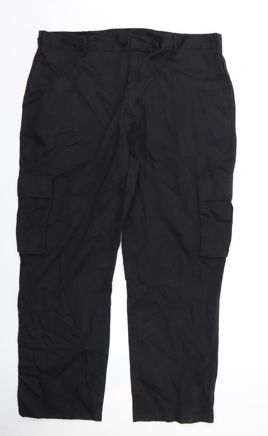 Womens UK Size 4 Alexandra Regular Fit  Black Trousers
