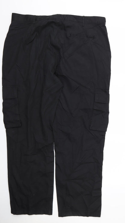 Womens UK Size 4 Alexandra Regular Fit  Black Trousers
