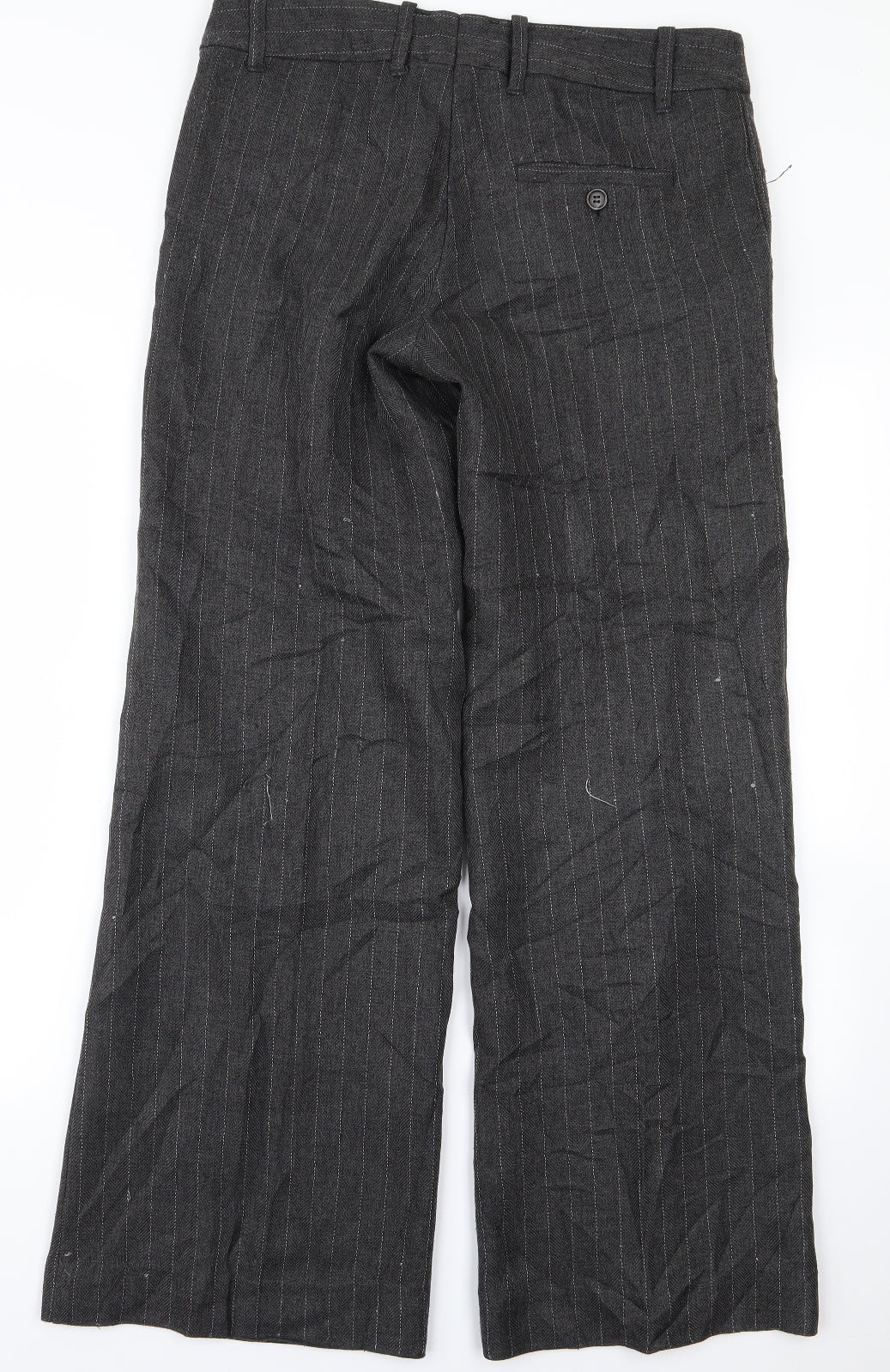 Womens UK Size 38 H&M Regular Fit  Grey Trousers
