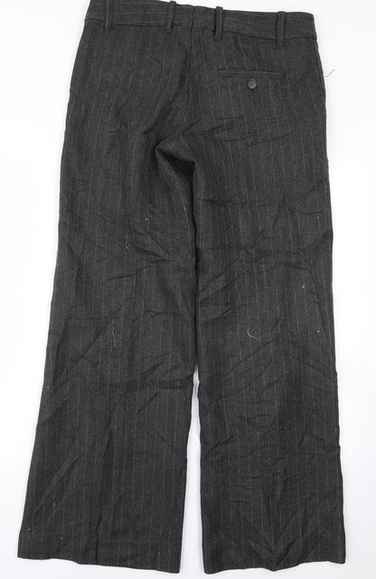 Womens UK Size 38 H&M Regular Fit  Grey Trousers