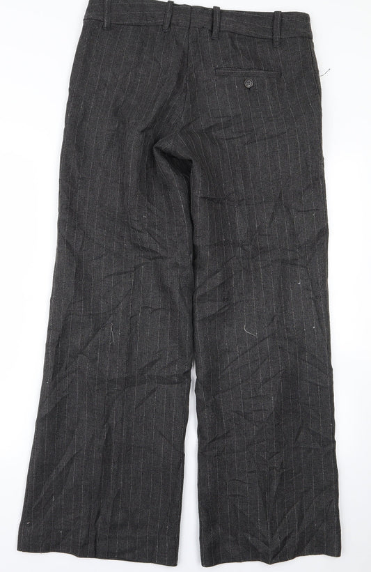 Womens UK Size 38 H&M Regular Fit  Grey Trousers