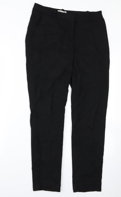 Womens UK Size 34 H&M Regular Fit  Black Trousers