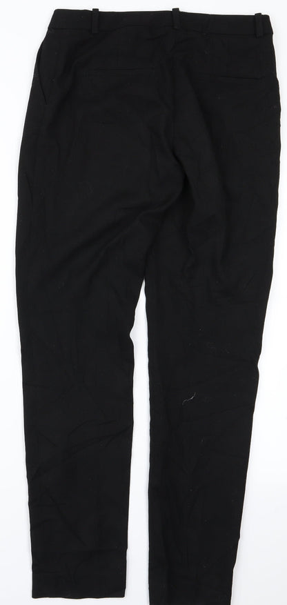 Womens UK Size 34 H&M Regular Fit  Black Trousers