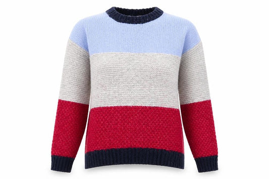 Marks & Spencer Womens Multicoloured Striped  Pullover Jumper Size XS