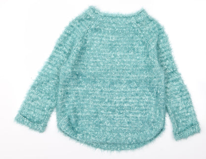 b&m Womens Green   Pullover Jumper Size S