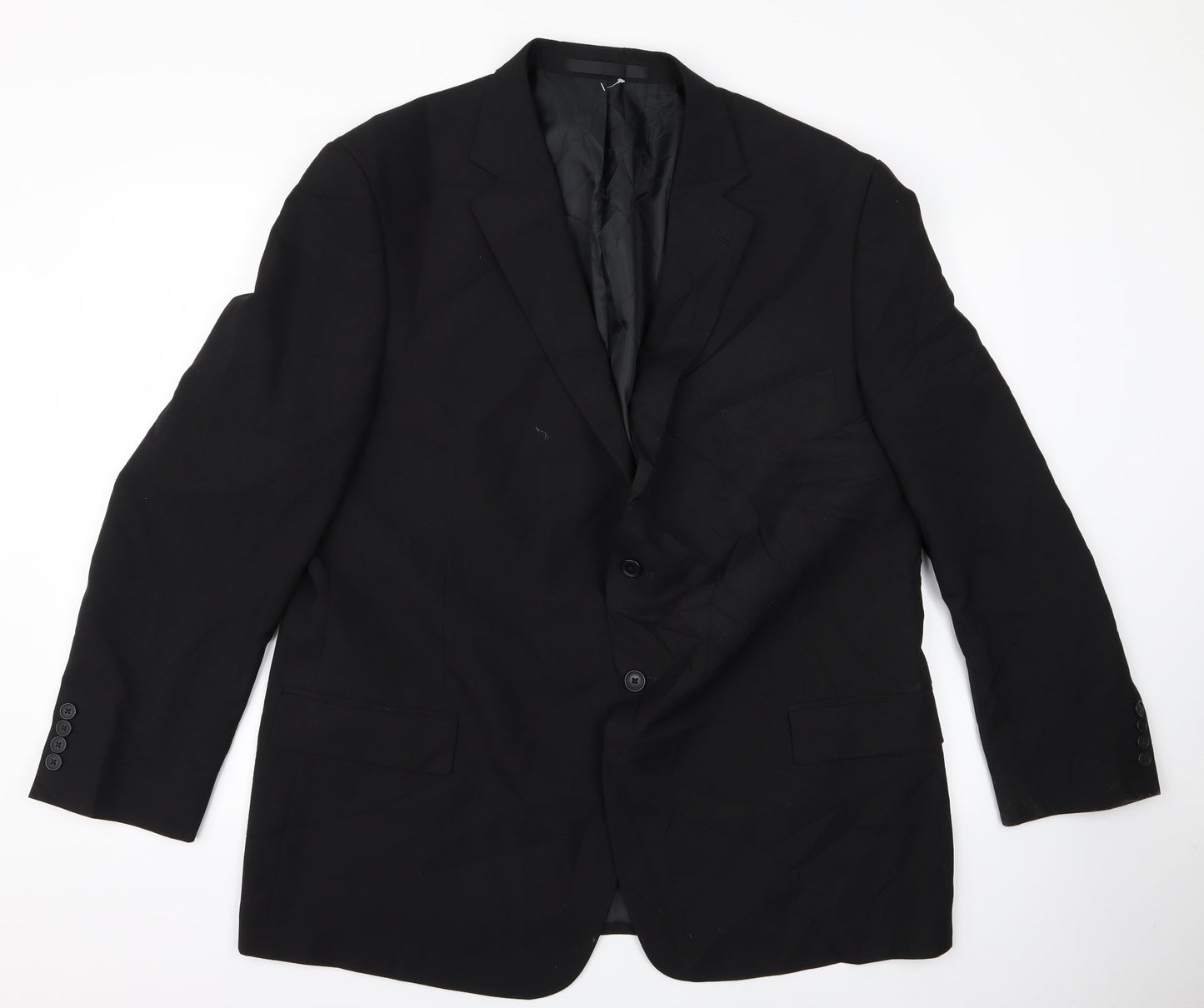 Mens UK Size M M&S Black Jacket