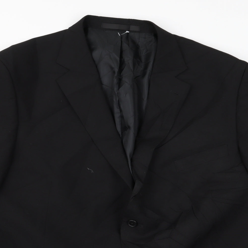 Mens UK Size M M&S Black Jacket