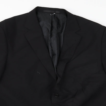 Mens UK Size M M&S Black Jacket