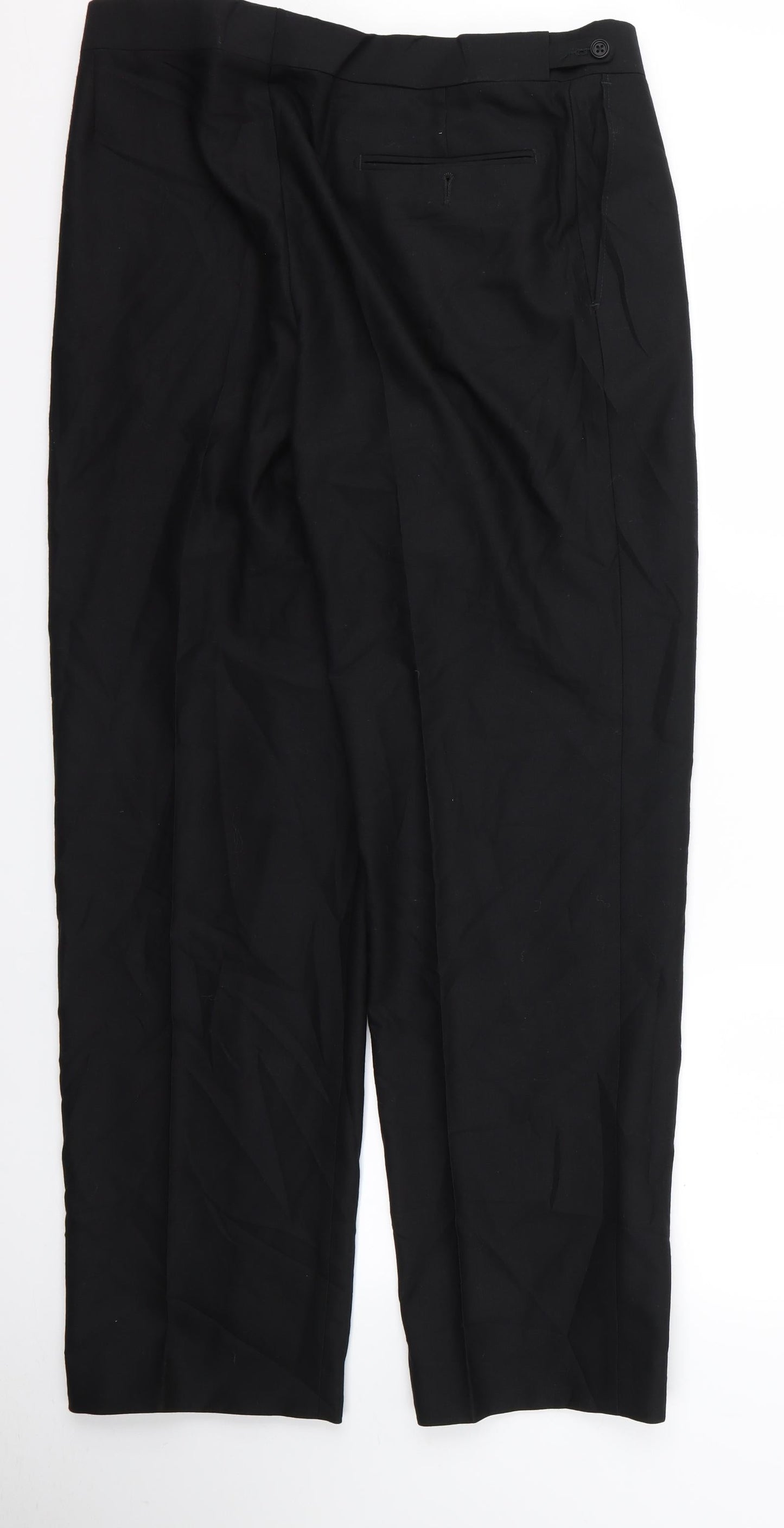 Womens UK Size 32 Alexandra Regular Fit  Black Trousers