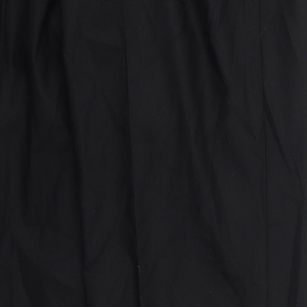 Womens UK Size 32 Alexandra Regular Fit  Black Trousers