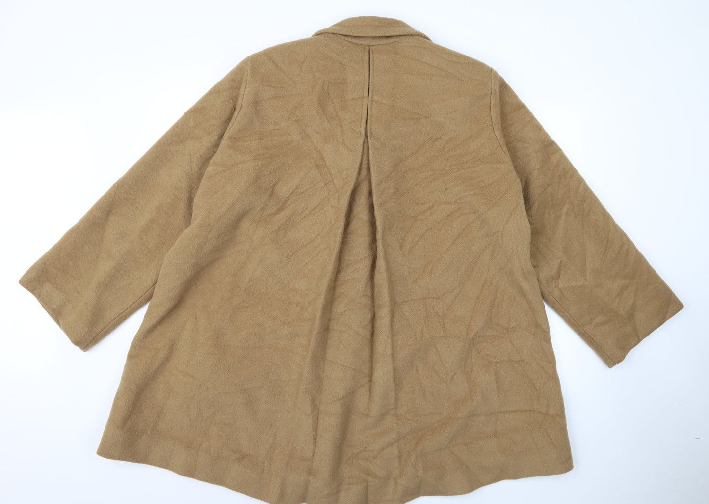 Womens UK Size XL Preworn Beige Parka Coat
