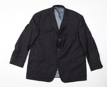 Mens UK Size L m&s Black Jacket
