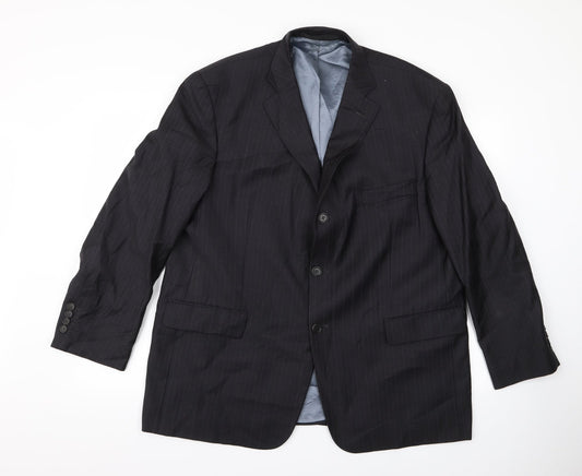 Mens UK Size L m&s Black Jacket