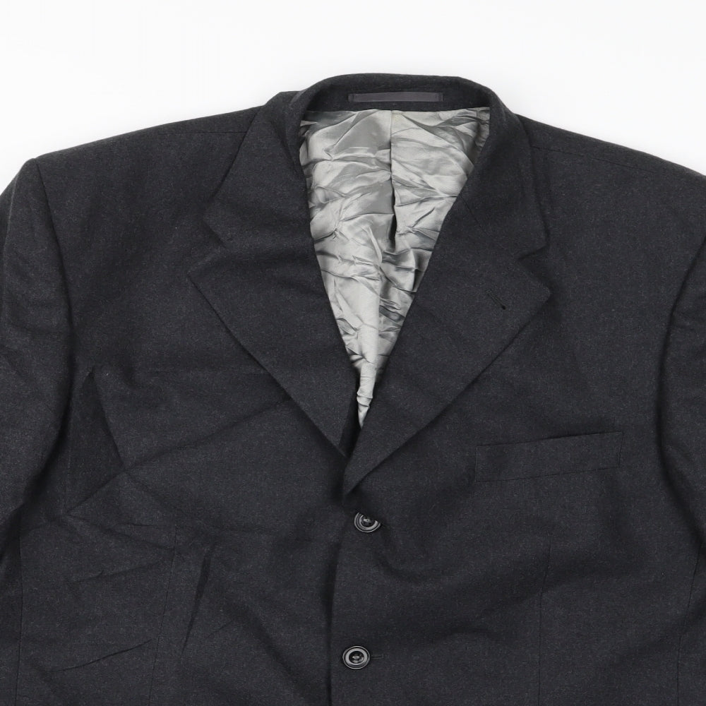 Mens UK Size M Preworn Grey Jacket