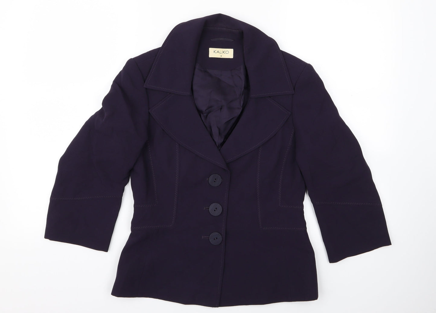 Womens UK Size 8 Kaliko Purple Jacket